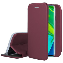 Луксозен кожен калъф тефтер ултра тънък Wallet FLEXI и стойка за Samsung Galaxy Note 10 Plus N975F бордо 